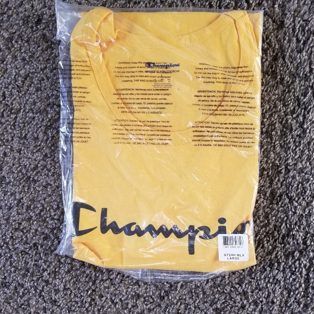 Champion Ringer Tank- Gold - Picture 5 of 5